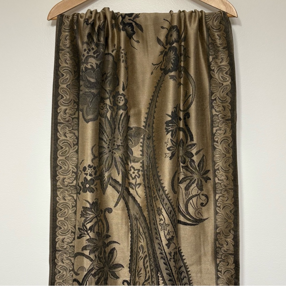 Beautiful Floral Pashmina Scarf